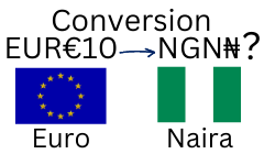 10 Euros to Nigerian Naira. How much is 10 Euros in Naira?