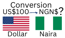 100 US Dollars to Nigerian Naira. How much is 100 US Dollars in Naira?